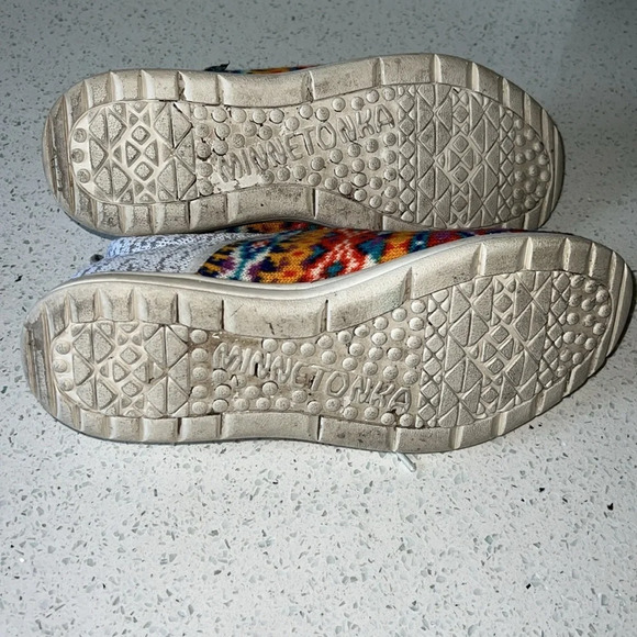 Minnetonka Orange Sunset Eco Anew Sneakers, Women’s Size 11 - Picture 8 of 10